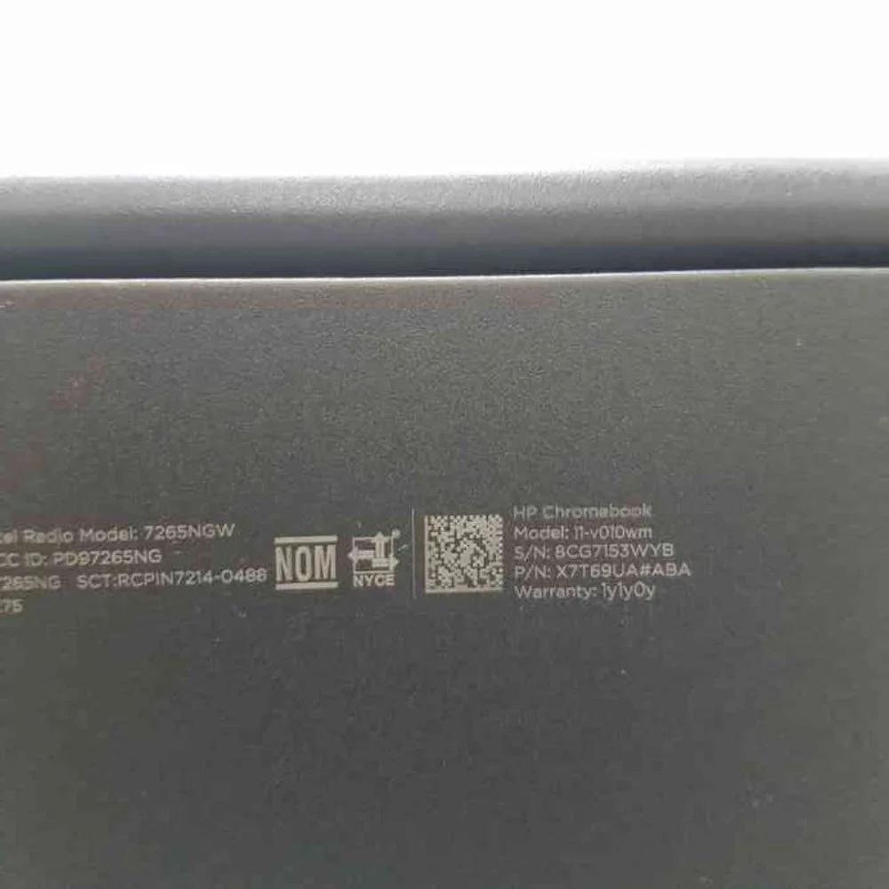 HP Chromebook 11-v010wm 11.6